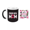 Proud New Mom Magic Mug & Coaster - New Mom Gift