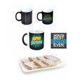 Super Brother Magic Coffee Mug, Coaster & Kaju Katli Rakhi Combo