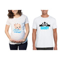 This Girl & First Time Daddy Maternity Couple T-Shirts