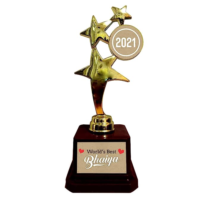 Worlds Best Bhaiya Trophy Award