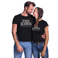 The King & His Queen Matching Couple T-Shirts