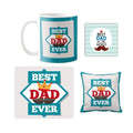 King Best Dad Personalised Mug Hamper Combo Set of 5