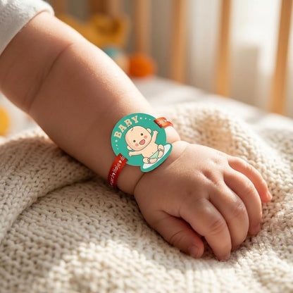 TheYayaCafe Rakhi for Baby Brother, Printed Kids Rakhi Raksha Bandhan, One Size (RK0150_0163), Raksha Bandhan Gift for Brother