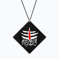 Car Hanging Accessory - Lord Shiva Mahakal Acrylic for Good Luck