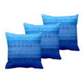 Abstract Cushion Covers Set of 3, 20x20 Inches