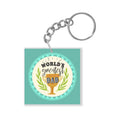 World's Greatest Dad Trophy Keychain - Personalised Keyring