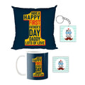 Happy First Father's Day New Dad Gifts Hamper - Personalised