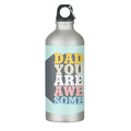 Awesome Dad Stainless Steel Sipper Water Bottle for Gym & Office