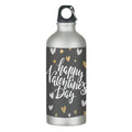 Sipper Bottle - Happy Valentine's Day Grey Gift