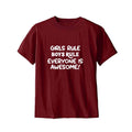 Everyone is Awesome Printed Cotton T-Shirt for Kid Girls