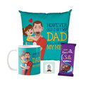 My Dad My Hero Coffee Mug & Chocolate Hamper for Dad
