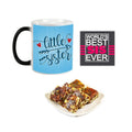 Little Sister Hamper - Magic Mug, Coaster & Anjeer Burfi 1 Kg Set of 3