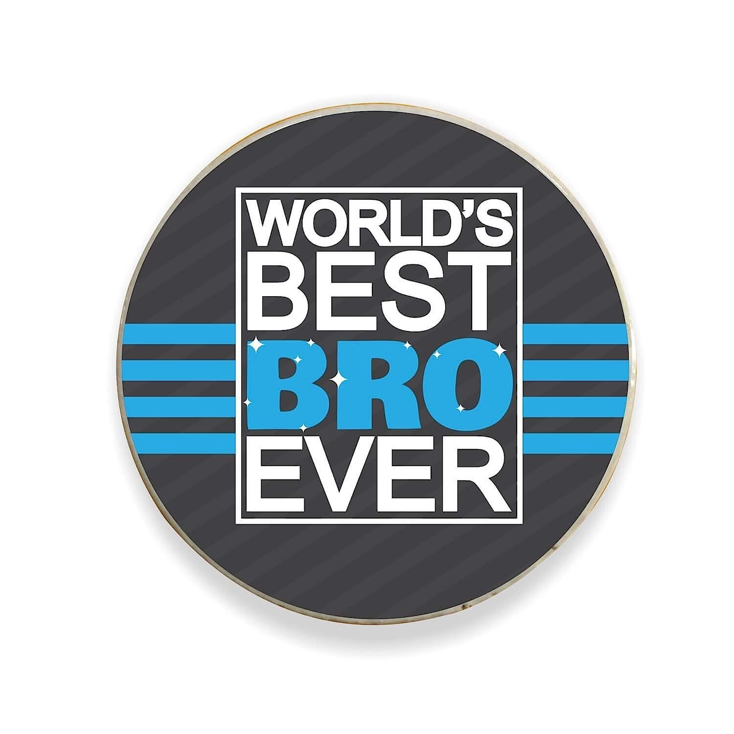 World Best Bro Ever Fridge Magnet