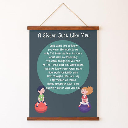 TheYayaCafe Rakhi Gift Hamper for Sister Best Sis Ever, Set of 6 with Mug Cup Coaster Magnet Scroll Cushion Cover, Raksha Bandhan Birthday Bhaidooj Gift for Sister from Brother and Family