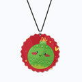 Christmas Ornament Car Hanging - Festive MDF Decor