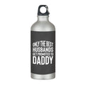 Best Husbands Get Promoted to Daddy Steel Sipper Bottle