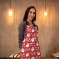 Christmas Apron - Ho Ho Ho Printed Kitchen Apron