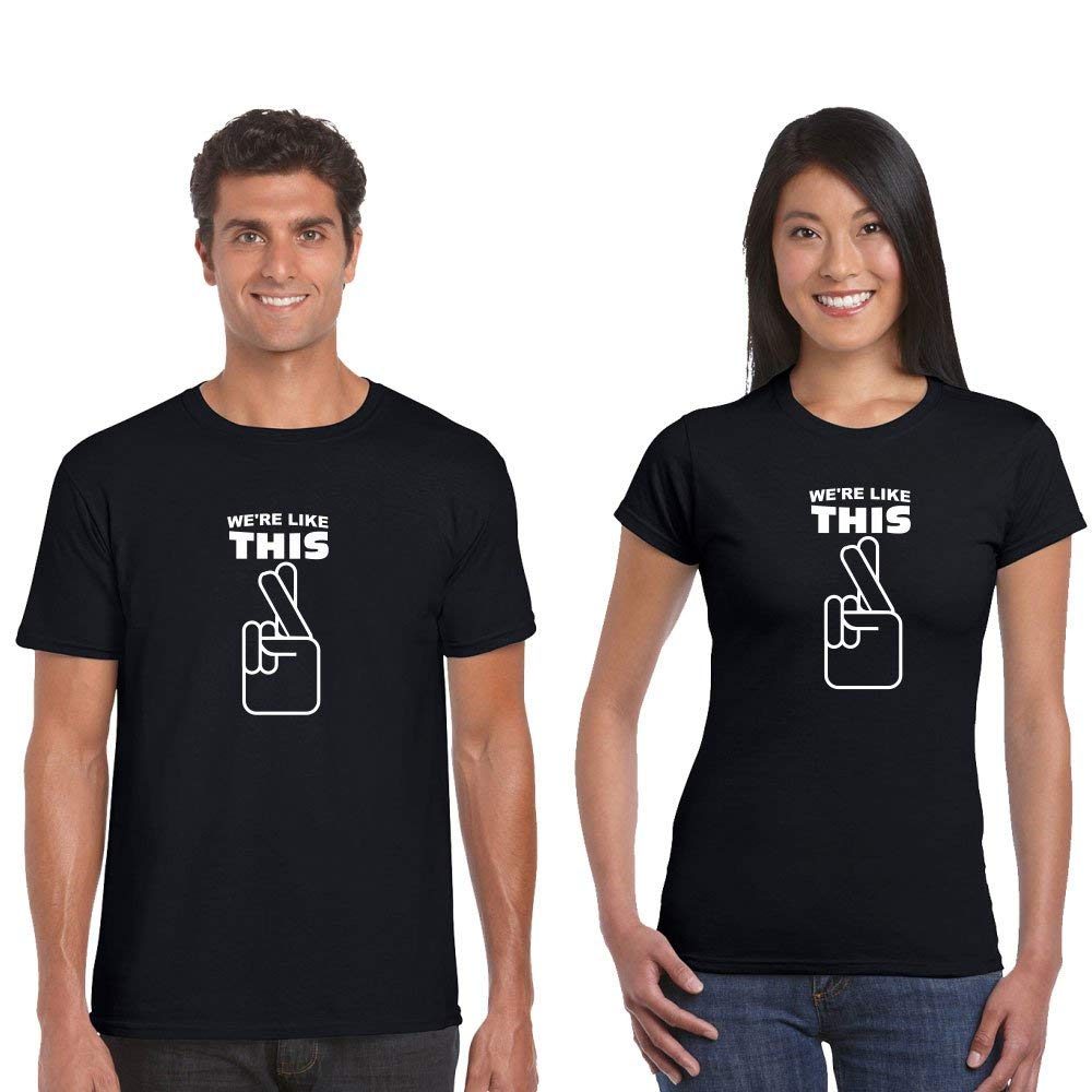 We are Always Together Couple T Shirts