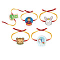 Cute Lil Bro Kids Rakhi Combo - Pack of 5 Designs