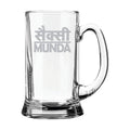 Sexy Munda Hindi Engraved Jumbo Beer Mug, 1170 ml
