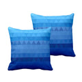 Abstract Cushion Covers Set of 2, 20x20 Inches