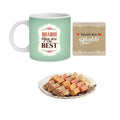 You Are The Best Bhabhi Rakhi Sweets Hamper - Mug, Coaster, Mewa & Rakhi