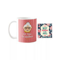 Coffee Mug for New Grandmother - 1st Time Grandma with Coaster