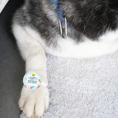 TheYayaCafe Dog Rakhi Rakshabandhan Gifts for Pets Paw Accessories, Happy Birthday Rakhi for Dog, Cat, Puppy, Fur Baby from Sister, Didi, Behan