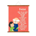 Nana You'll Always Be Special Grandpa Scroll Card 15x20 in