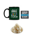Rakhi Sweets Gift Combo for Brother - Google Brother Mug, Coaster & Rasgulla