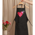 I Love My Mom Apron - Personalised Kitchen Apron Gift for Mom