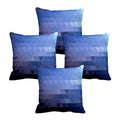 Abstract Print Cushion Cover Set of 4 - 24x24 inches