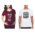 Mum to Be & Best Husband Maternity Couple T-Shirts