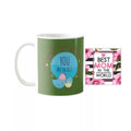 Coffee Mug with Coaster - Mom You're the Best Gift