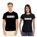 Friends Ross & Rachel Matching Couple T-Shirts