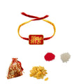Mera Bhau Printed Rakhi with Raisins, Combo of 2