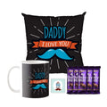 Daddy Coffee Mug, Cushion Cover & Oreo Chocolate Hamper