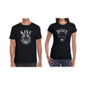 Lion King & Queen Matching Couple T-Shirts