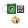 World's Best Big Sister Mug, Coaster & Badam Patisa Rakhi Hamper