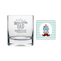 Great Dad Engraved Whiskey Glass - Gift for Father