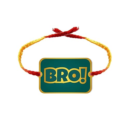 Yaya Cafe Rakhi for Brother Bro Printed Rakhi Raksha Bandhan