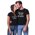 King & Cleaning The Castle Matching Couple T-Shirts