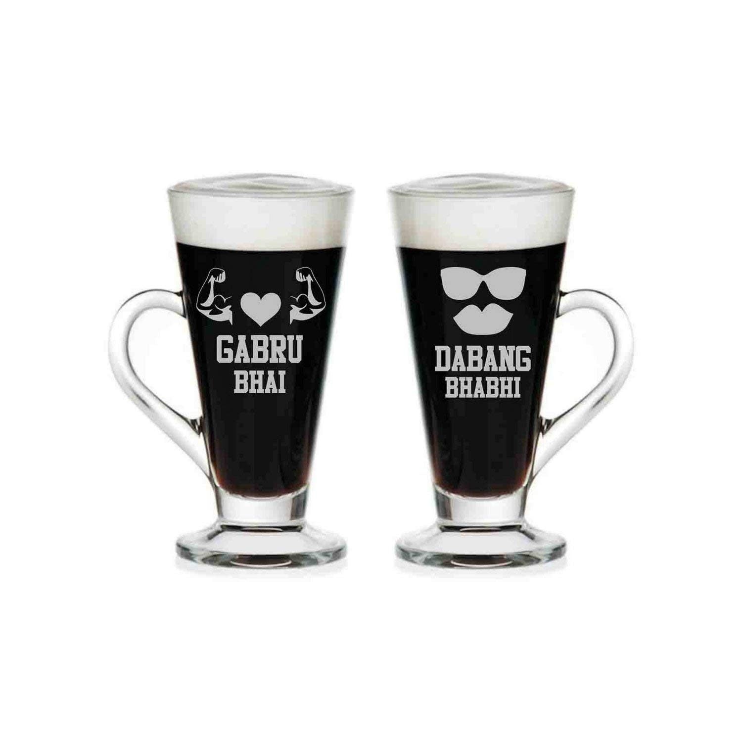 Gabru Bhai Dabang Bhabhi Tea Cups