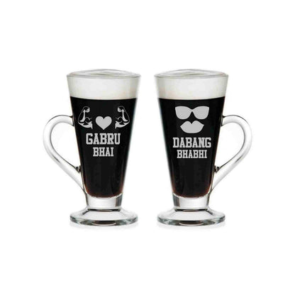 Gabru Bhai Dabang Bhabhi Tea Cups
