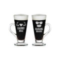 Gabru Bhai Dabang Bhabhi Tea Cups and Coaster Set