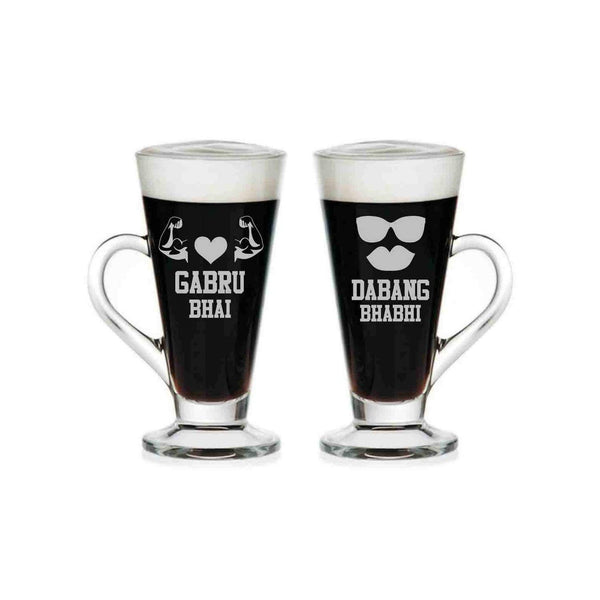 Gabru Bhai Dabang Bhabhi Tea Cups