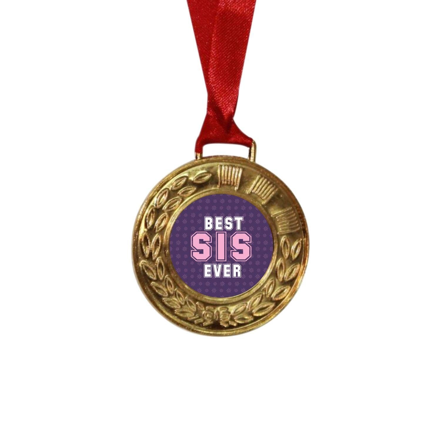 Best Sis Ever Medal Award