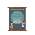 Birthday Scroll Greeting Card for Sister - Canvas Art Keepsake