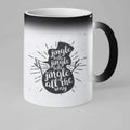 Jingle Bells Christmas Coffee Mug with Coaster