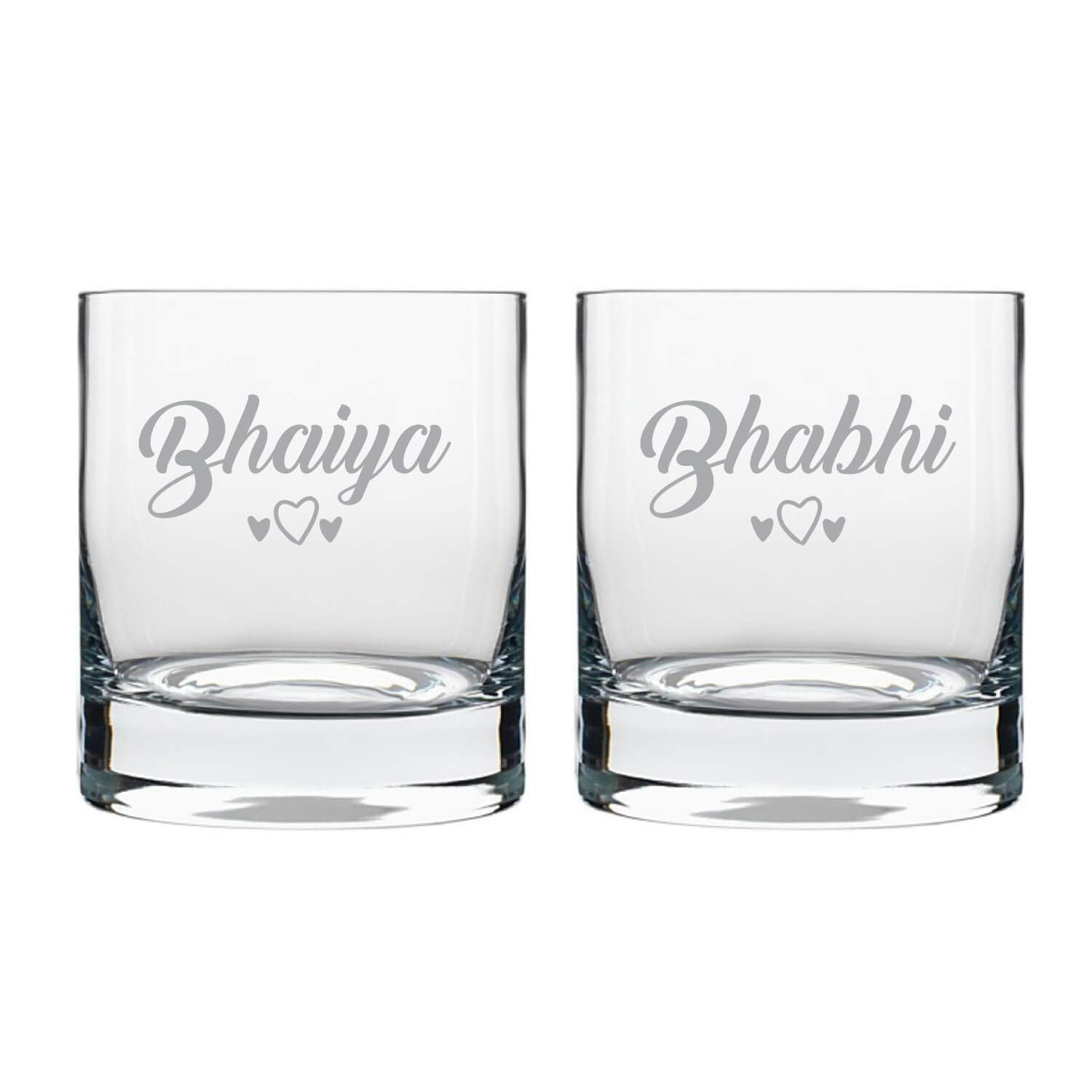 Bhaiya Bhabhi Shot Glass
